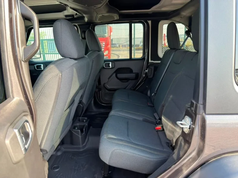 2024 Jeep Wrangler SPORT 2.0 Litres 4 Cylinders Petrol Engine Grey Black SUV American Specs