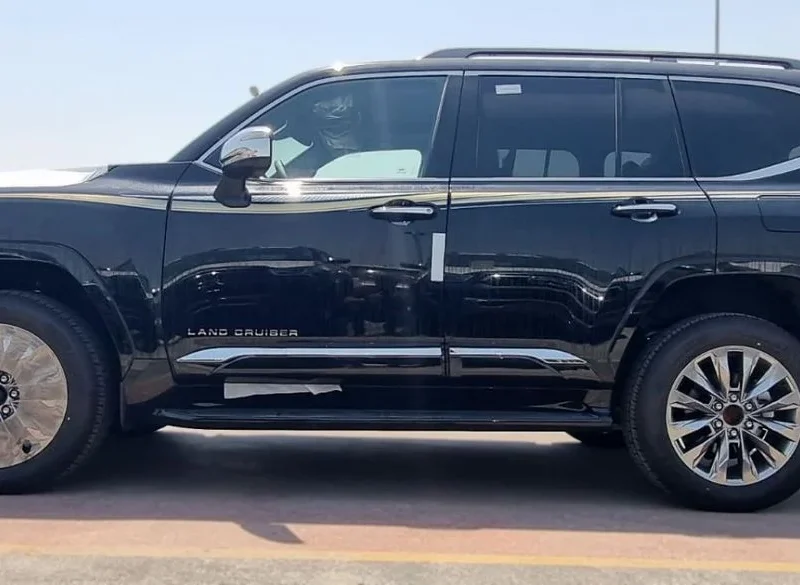 2026 Toyota Land Cruiser VXR 3.5 Litres Twin Turbo 6 Cylinders Petrol Engine Black Red SUV Automatic
