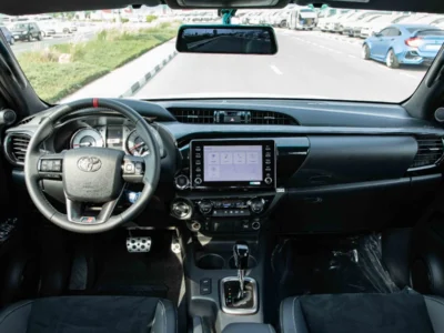 2026 Toyota Hilux GR Sport 4.0 Litres V6 Petrol Engine Black Pickup Truck GCC Specs Automatic
