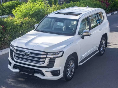 2026 Toyota Land Cruiser VXR 4.0 Litres V6 Petrol Engine AT White Beige SUV GCC Specs