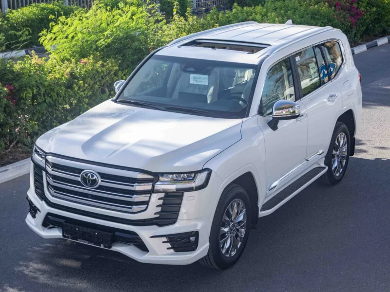 2026 Toyota Land Cruiser VXR 4.0 Litres V6 Petrol Engine AT White Beige SUV GCC Specs