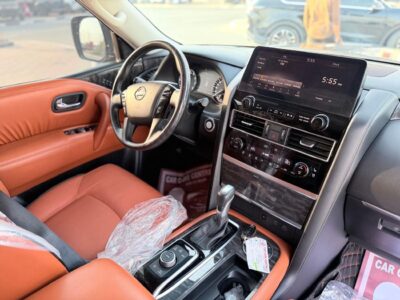 2024 Nissan Patrol LE PLATINUM CITY 5.6 Litres V8 Petrol Engine Black Brown SUV GCC Specs