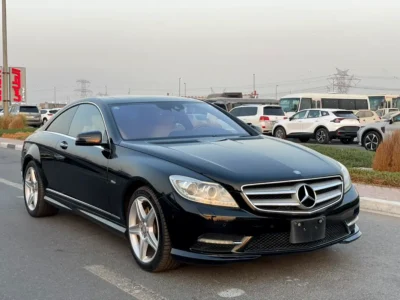 2011 Mercedes-Benz CL-Class CL 550 8 Cylinders Engine Black Beige Coupe Pristine Condition
