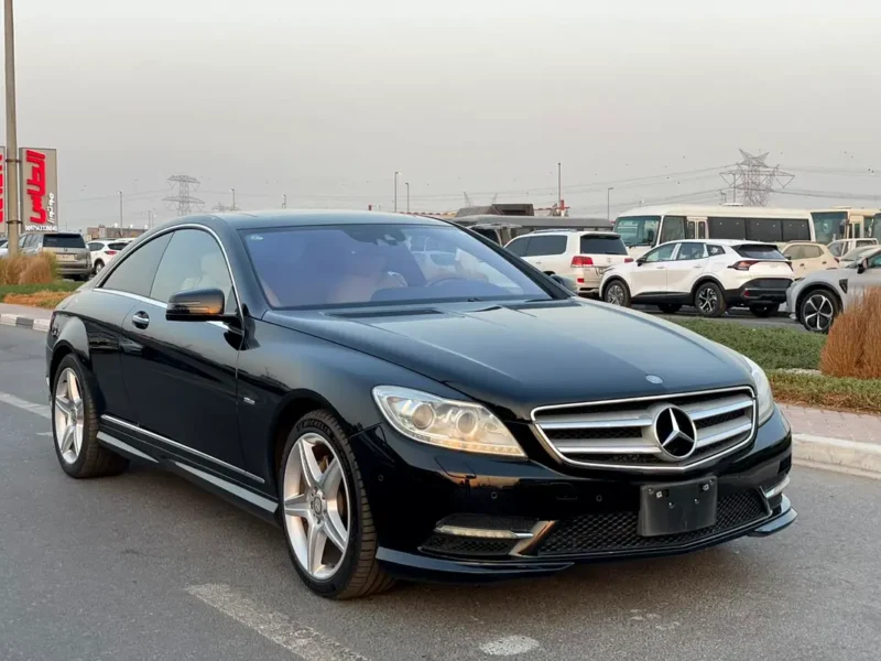 2011 Mercedes-Benz CL-Class CL 550 8 Cylinders Engine Black Beige Coupe Pristine Condition