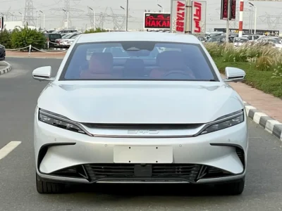 2026 BYD HAN Premium Electric Vehicle Silver Brown Sedan GCC Specs Automatic