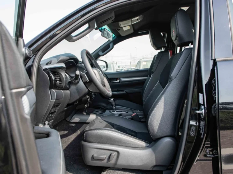 2026 Toyota Hilux GR Sport 4.0 Litres V6 Petrol Engine Black Pickup Truck GCC Specs Automatic