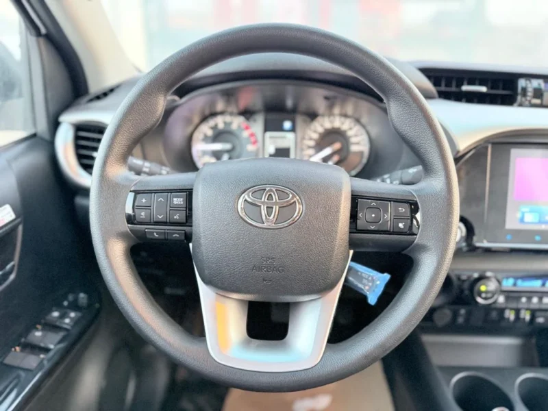 2026 Toyota Hilux GLX 2.7 Litres 4 Cylinders Petrol Engine White Red Pickup Truck GCC Specs
