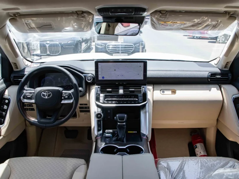 2026 Toyota Land Cruiser VXR 4.0 Litres V6 Petrol Engine AT White Beige SUV GCC Specs