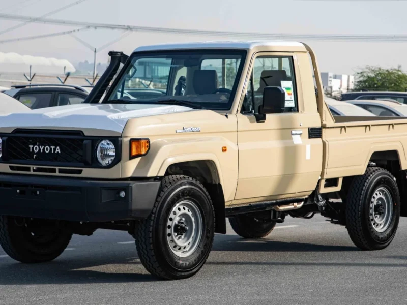 2026 Toyota Land Cruiser LC 79 STD 4.0‑litre V6 Petrol Engine Beige Brown Pickup Truck GCC