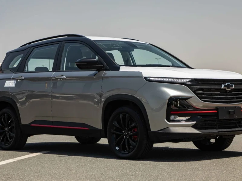 2025 Chevrolet Captiva Premier 1.5L Turbocharged 4-Cylinder Petrol Grey Black SUV Automatic