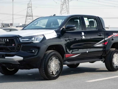 2026 Toyota Hilux GR Sport 4.0 Litres V6 Petrol Engine Black Pickup Truck GCC Specs Automatic