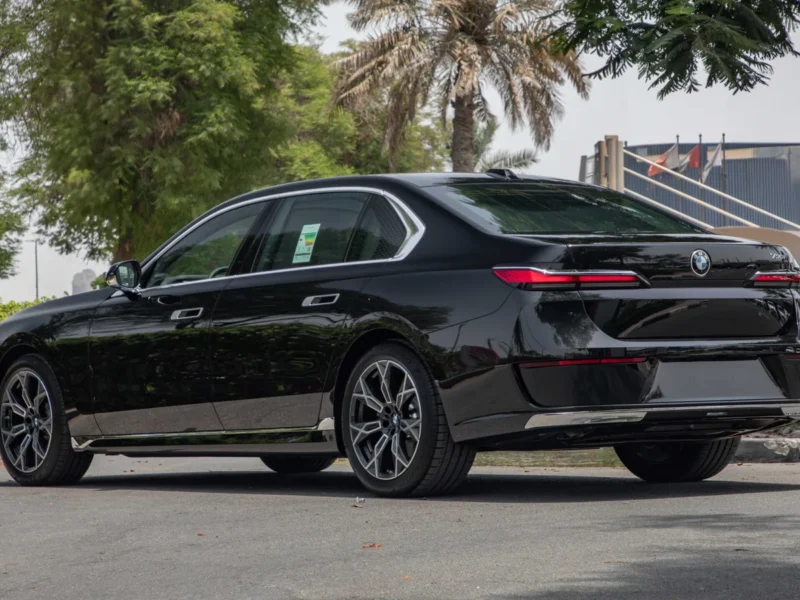 2026 BMW 735i 7 Series 3.0 Litres 6 Cylinders Petrol Engine Black Tan Sedan GCC Specs