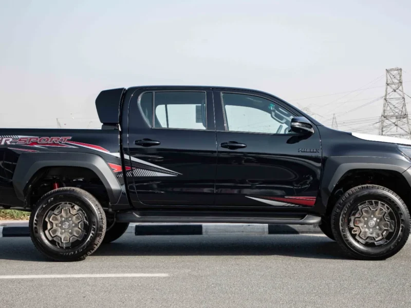 2026 Toyota Hilux GR Sport 4.0 Litres V6 Petrol Engine Black Pickup Truck GCC Specs Automatic