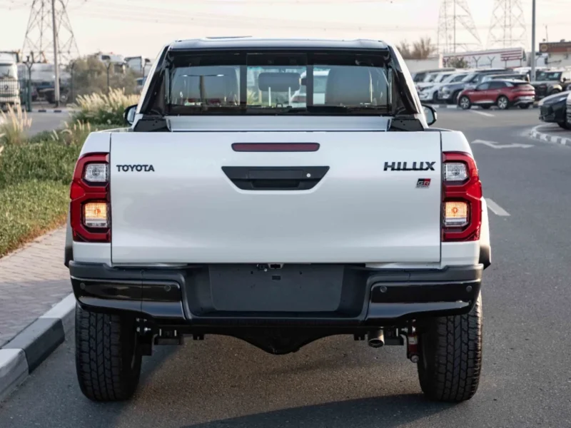 2026 Toyota Hilux GR Sport 4.0 Litres V6 Petrol Engine White Black Pickup Truck GCC Specs