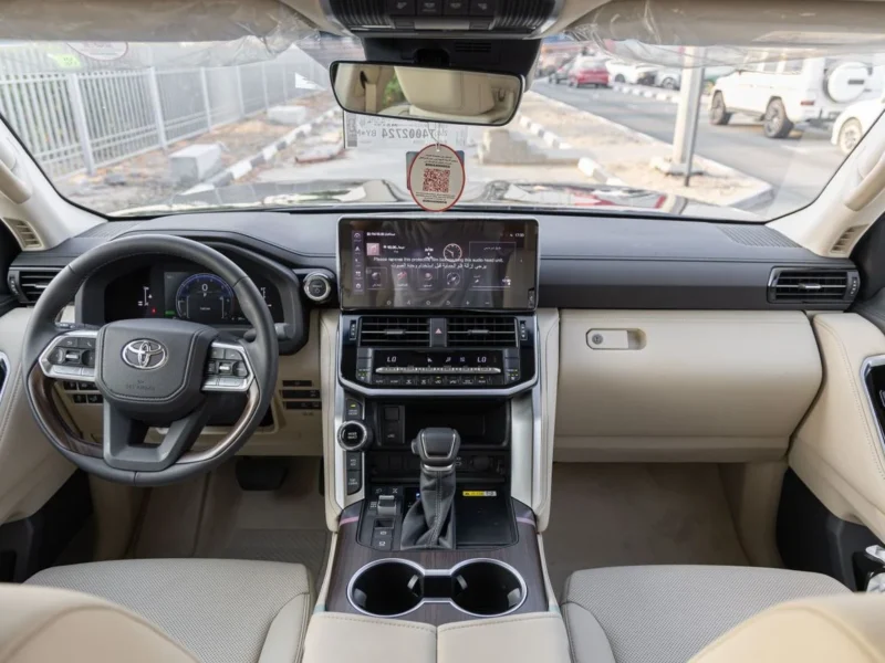 2026 Toyota Land Cruiser GXR 3.5 Litres 6 Cylinders Hybrid Engine Black Beige SUV GCC Specs