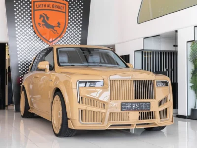 2025 Rolls Royce Cullinan STD Original MANSORY 1 of 1 Edition 6.8L 12 cylinders Tan Blue SUV