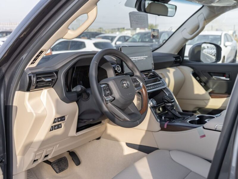 2026 Toyota Land Cruiser GXR 3.5 Litres 6 Cylinders Petrol Engine Silver Beige SUV GCC Specs