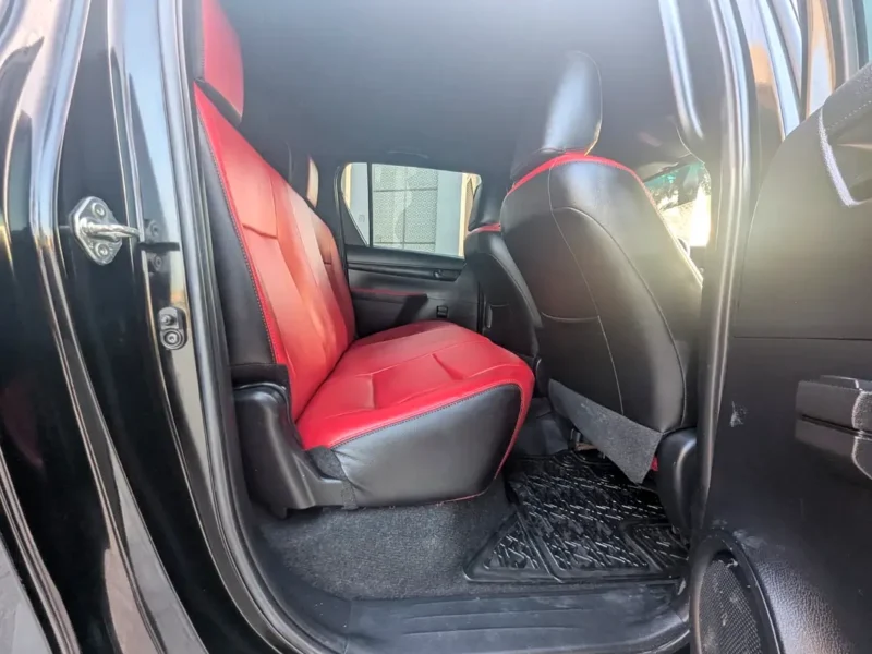 2021 Toyota Hilux Adventure Facelifted 2026 2.7 Litres V4 Petrol Engine Black Red Pickup Truck GCC