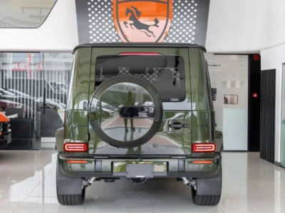 2026 Mercedes Benz G63 AMG STD 4.0L V8 Biturbo Petrol Engine Green Tan SUV Fully Loaded