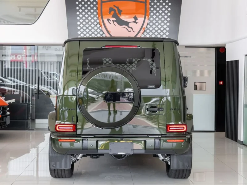 2026 Mercedes Benz G63 AMG STD 4.0L V8 Biturbo Petrol Engine Green Tan SUV Fully Loaded