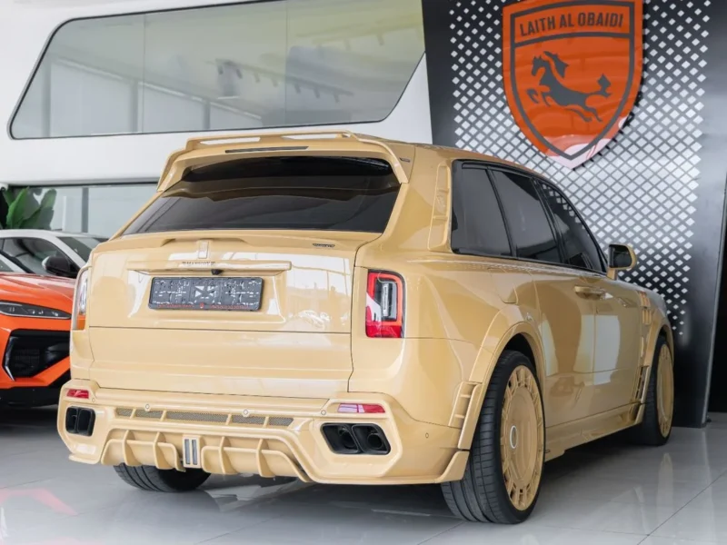 2025 Rolls Royce Cullinan STD Original MANSORY 1 of 1 Edition 6.8L 12 cylinders Tan Blue SUV