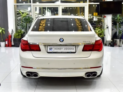 2015 BMW 7-Series 730Li 6 Cylinders Petrol Engine White Tan Sedan GCC Specs Automatic