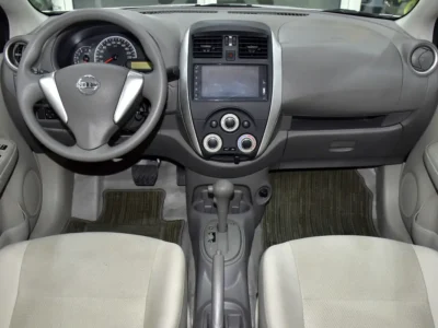 2023 Nissan Sunny EX 4 Cylinders Petrol Engine White Beige Sedan GCC Specs Automatic
