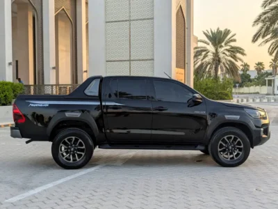 2021 Toyota Hilux Adventure Facelifted 2026 2.7 Litres V4 Petrol Engine Black Red Pickup Truck GCC