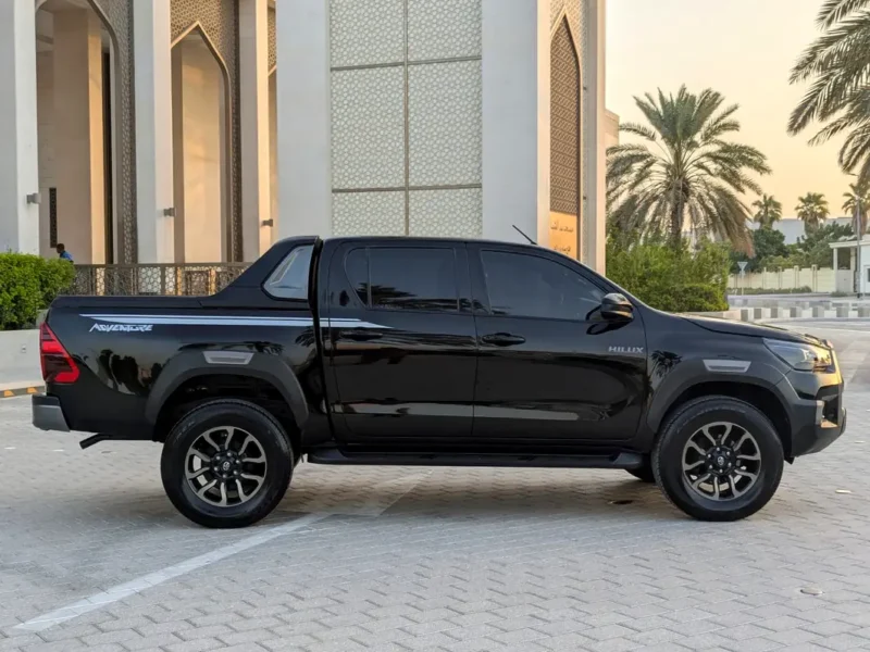 2021 Toyota Hilux Adventure Facelifted 2026 2.7 Litres V4 Petrol Engine Black Red Pickup Truck GCC