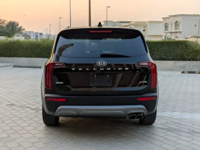 2020 Kia Telluride EX 3.8 Litres V6 Petrol Engine Black Beige SUV American Specs Excellent Condition