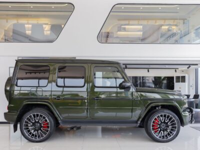 2026 Mercedes Benz G63 AMG STD 4.0L V8 Biturbo Petrol Engine Green Tan SUV Fully Loaded