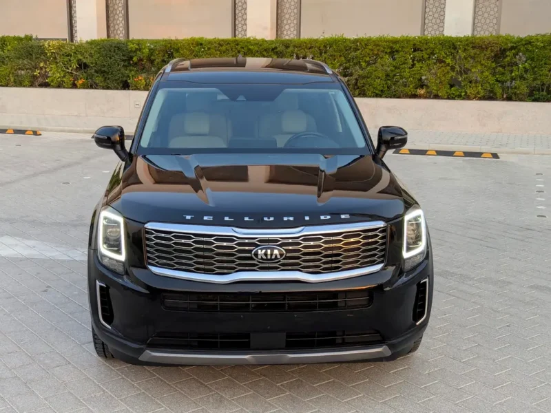 2020 Kia Telluride EX 3.8 Litres V6 Petrol Engine Black Beige SUV American Specs Excellent Condition