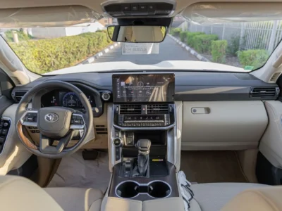 2026 Toyota Land Cruiser GXR 4.0 Litres 6 Cylinders Petrol Engine White Beige SUV GCC Specs