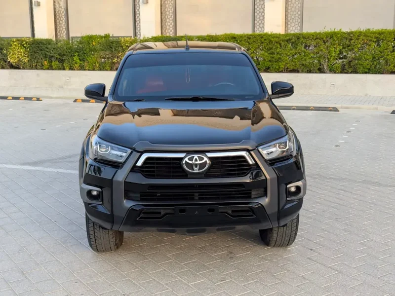 2021 Toyota Hilux Adventure Facelifted 2026 2.7 Litres V4 Petrol Engine Black Red Pickup Truck GCC