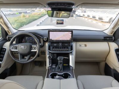 2026 Toyota Land Cruiser GXR 3.5 Litres 6 Cylinders Hybrid Engine White Beige SUV GCC Specs