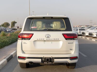 2026 Toyota Land Cruiser GXR 3.5 Litres 6 Cylinders Hybrid Engine White Beige SUV GCC Specs