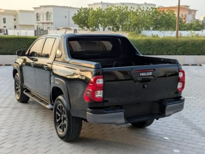 2021 Toyota Hilux Adventure Facelifted 2026 2.7L V4 Petrol Engine Black Red Pickup Truck GCC Specs