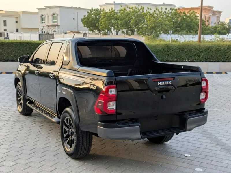 2021 Toyota Hilux Adventure Facelifted 2026 2.7L V4 Petrol Engine Black Red Pickup Truck GCC Specs