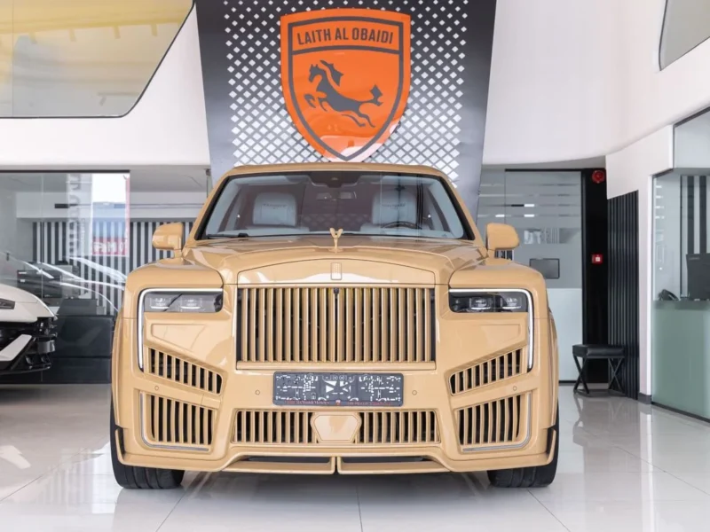 2025 Rolls Royce Cullinan STD Original MANSORY 1 of 1 Edition 6.8L 12 cylinders Tan Blue SUV