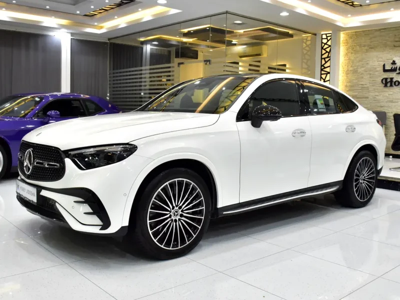 2015 Mercedes-Benz GLC Coupe GLC 200 4MATIC 4 Cylinders Engine White Red Crossover GCC