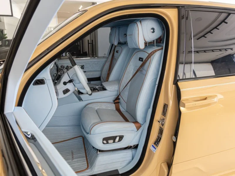 2025 Rolls Royce Cullinan STD Original MANSORY 1 of 1 Edition 6.8L 12 cylinders Tan Blue SUV