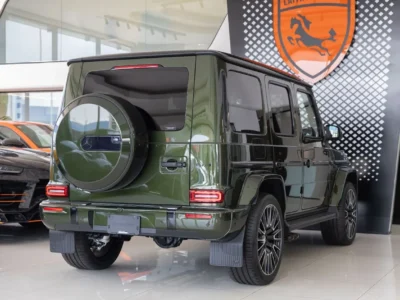 2026 Mercedes Benz G63 AMG STD 4.0L V8 Biturbo Petrol Engine Green Tan SUV Fully Loaded