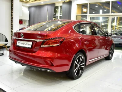 2023 MG MG6 Trophy 4 Cylinders Petrol Engine Red Sedan GCC Specifications Automatic