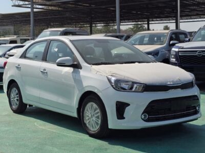 2026 Kia Pegas 1.4-liter 4-cylinder Petrol Engine White Black Sedan GCC Specs Automatic