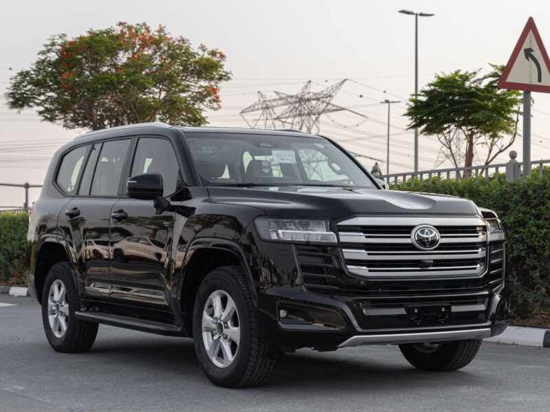 2026 Toyota Land Cruiser GXR 3.5 Litres 6 Cylinders Hybrid Engine Black Beige SUV GCC Specs