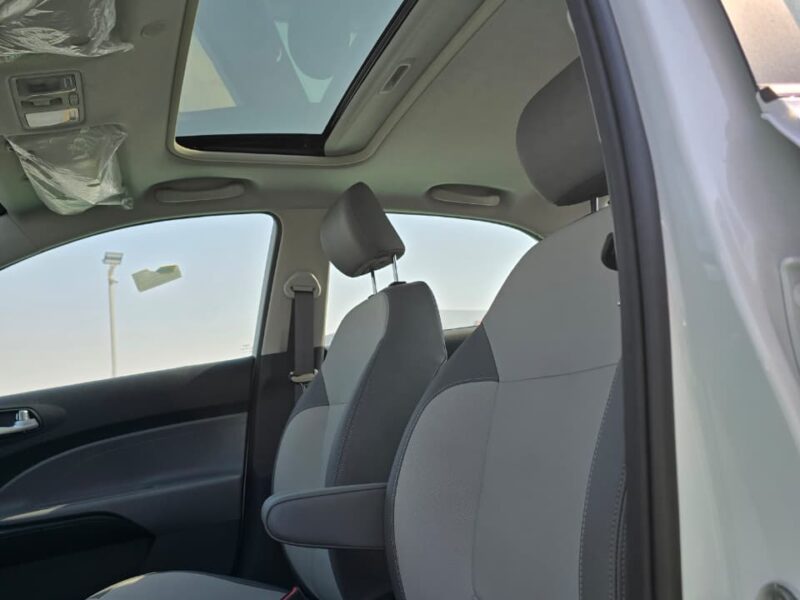 2026 Kia Pegas 1.4-liter 4-cylinder Petrol Engine White Black Sedan GCC Specs Automatic