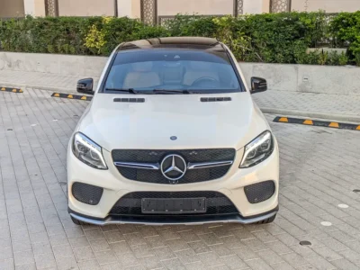 2016 Mercedes-Benz GLE Coupe GLE 43 AMG 6 Cylinders petrol Engine White Beige SUV GCC Specs