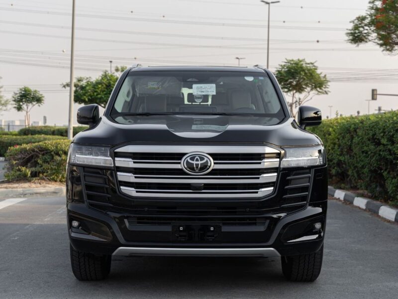 2026 Toyota Land Cruiser GXR 3.5 Litres 6 Cylinders Hybrid Engine Black Beige SUV GCC Specs