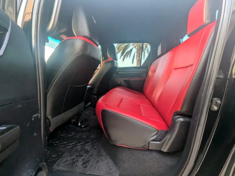 2021 Toyota Hilux Adventure Facelifted 2026 2.7 Litres V4 Petrol Engine Black Red Pickup Truck GCC