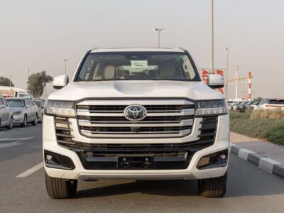 2026 Toyota Land Cruiser GXR 3.5 Litres 6 Cylinders Hybrid Engine White Beige SUV GCC Specs